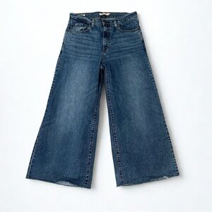 Levi’s Premium 728 High Rise Wide Leg Jeans  Size 31